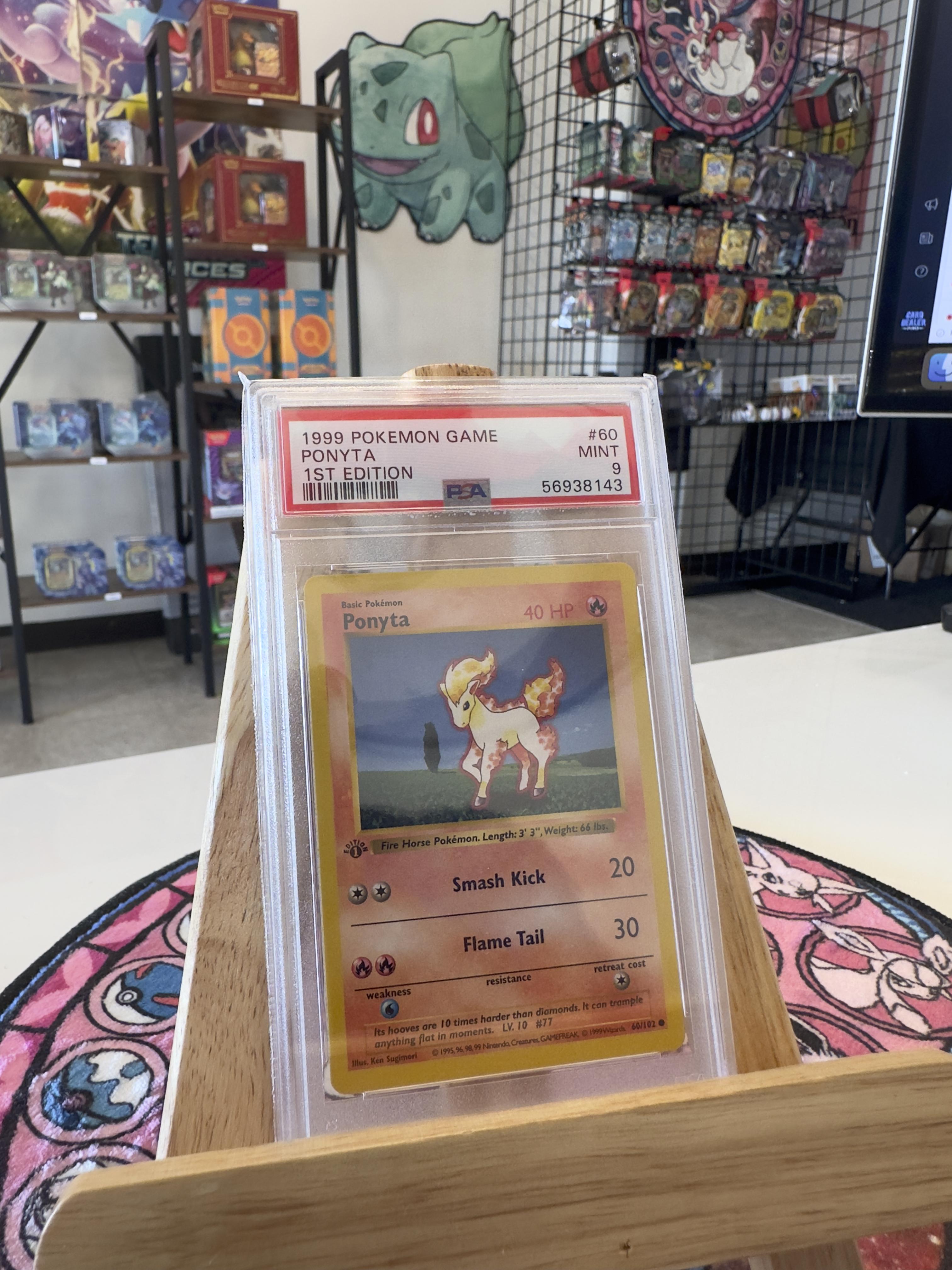 1999 Pokemon Game Ponyta #60 PSA 9