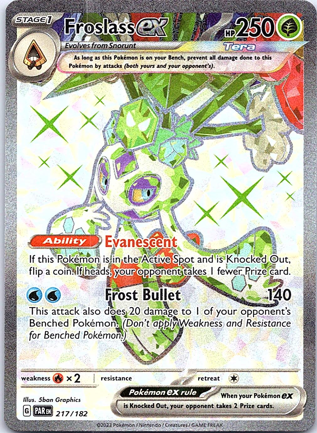 SV04: Paradox Rift Froslass ex #217/182