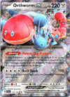 SV07: Scarlet & Violet Stellar Crown Orthworm ex #110/142