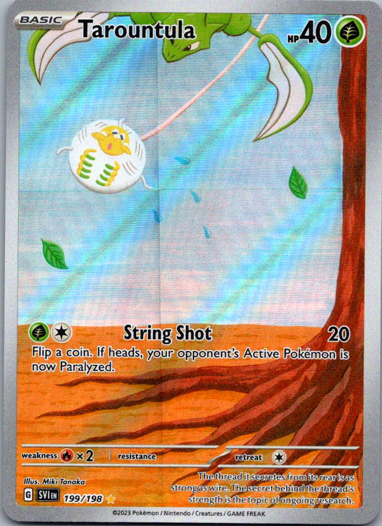 SV01: Scarlet & Violet Base Set Tarountula #199/198