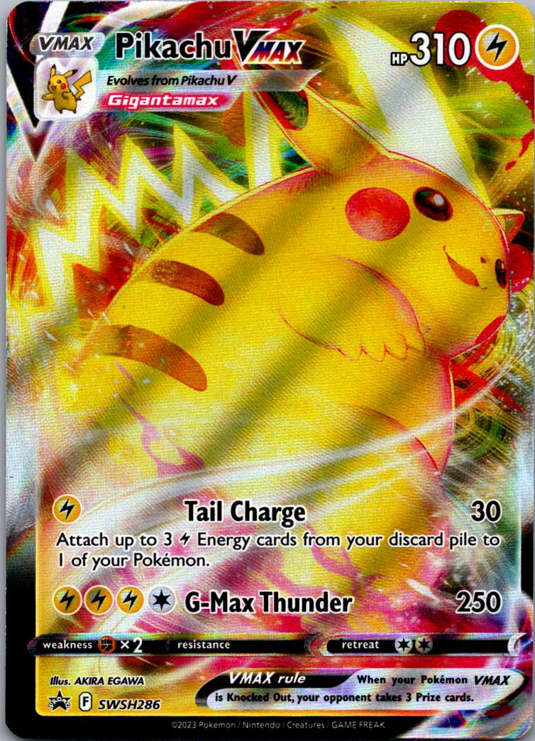 SWSH: Sword & Shield Promo Cards Pikachu VMAX #SWSH286