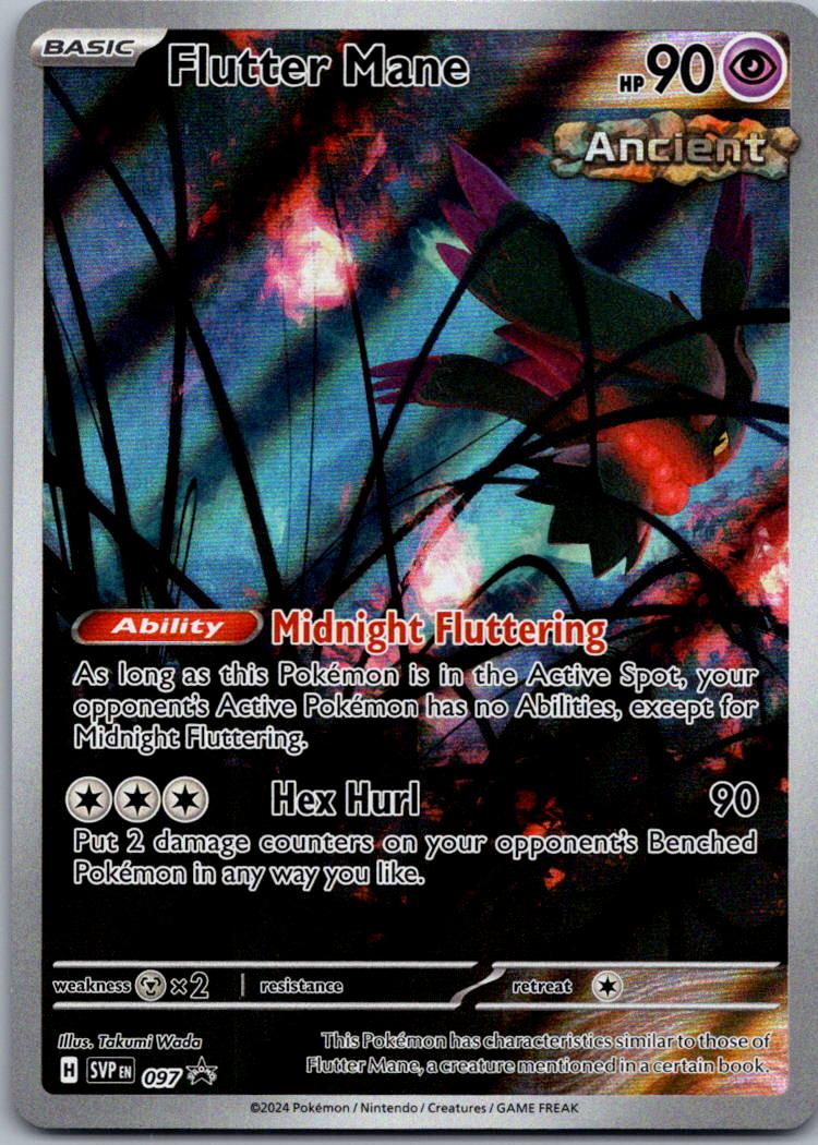 SV: Scarlet & Violet Promo Cards Flutter Mane #097