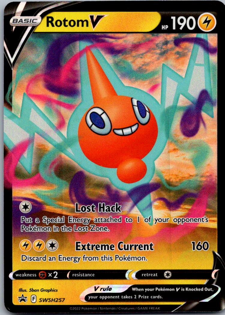 SWSH: Sword & Shield Promo Cards Rotom V #SWSH257