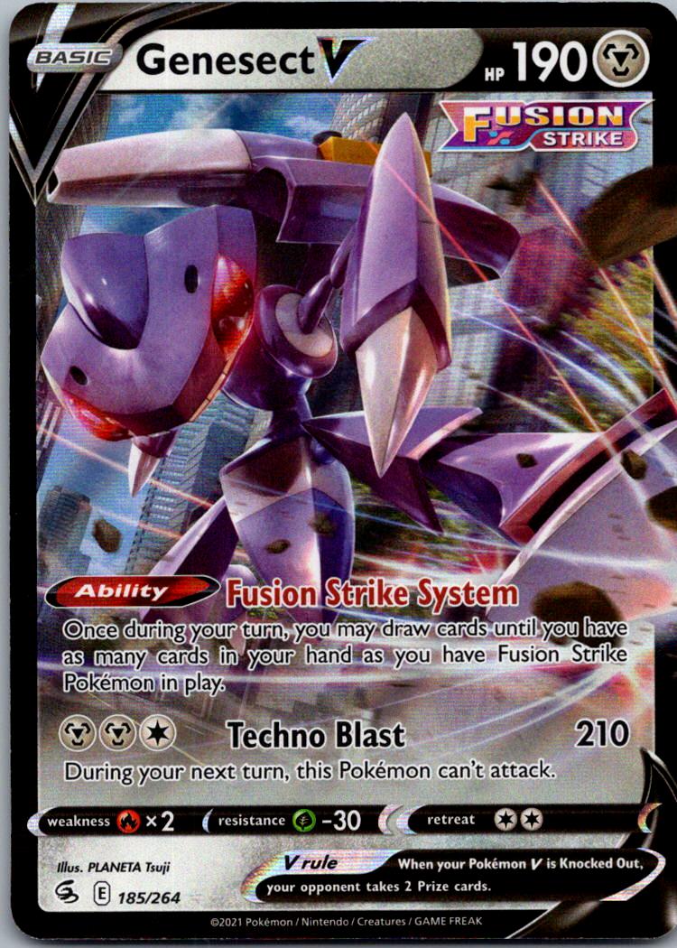 SWSH08: Fusion Strike Genesect V #185/264