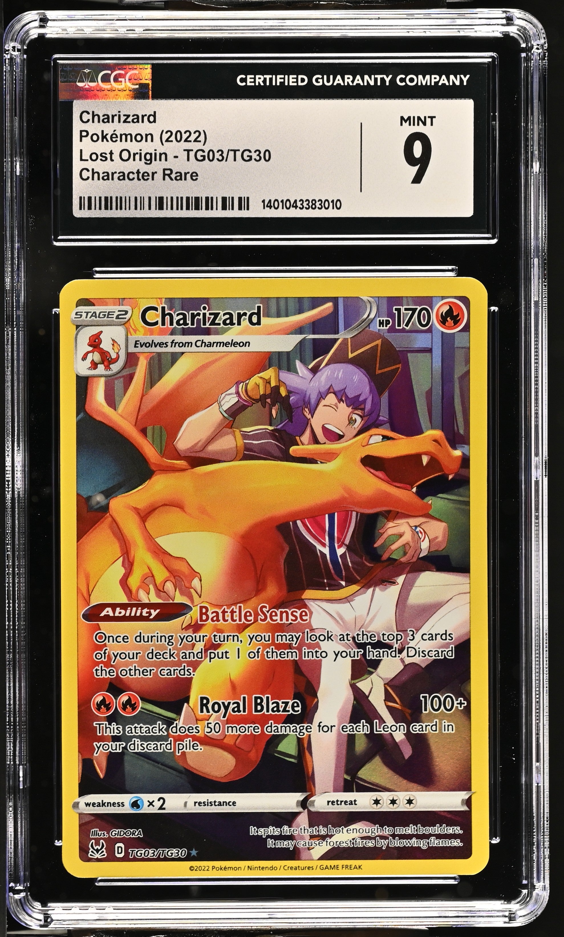 Card Name: Charizard

Card Variation:

Set: 2022 Lost Origin

Card #: #TG03/TG30


Please check out our other listings for more great Pokémon cards.