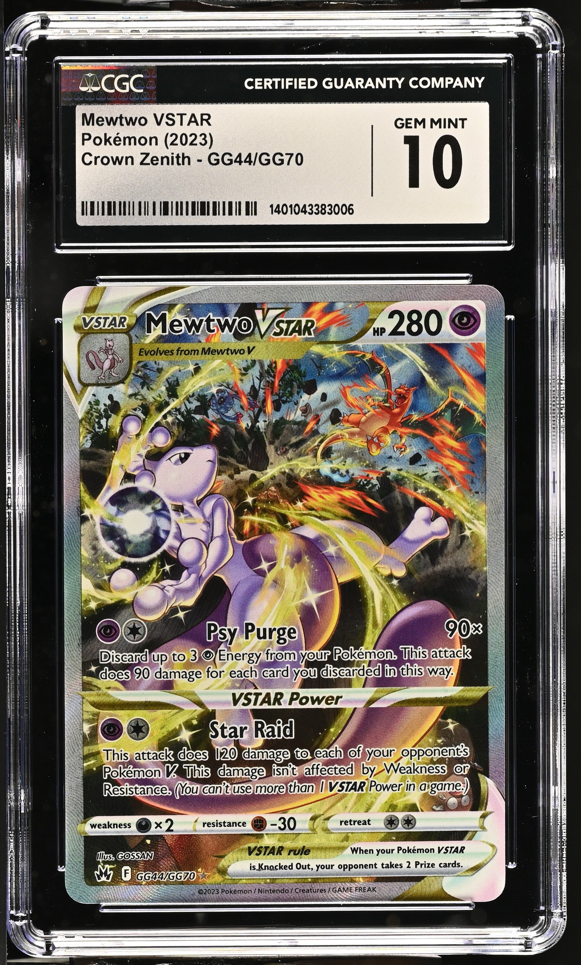 2023 Crown Zenith Mewtwo VSTAR #GG44/GG70 CGC 10

Card Name: Mewtwo VSTAR

Card Variation:

Set: 2023 Crown Zenith

Card #: #GG44/GG70


Please check out our other listings for more great Pokémon cards.